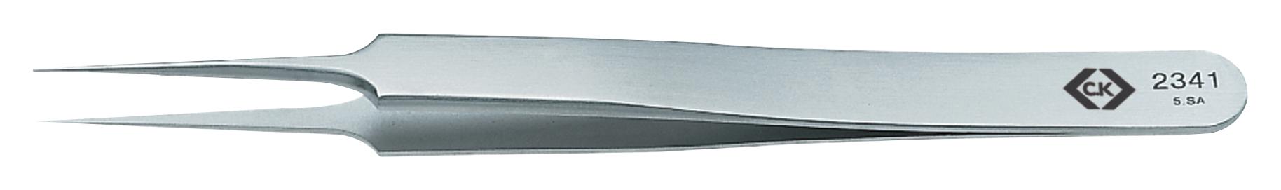 Ck Tools T2341 Precision Tweezer, Super Fine Tip, 110mm