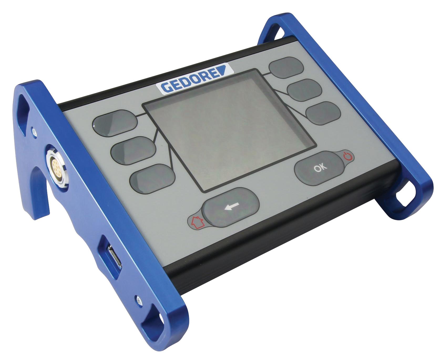 Gedore Capacitorture Display Capacitorture Display, 5Digit, Torque Sensor