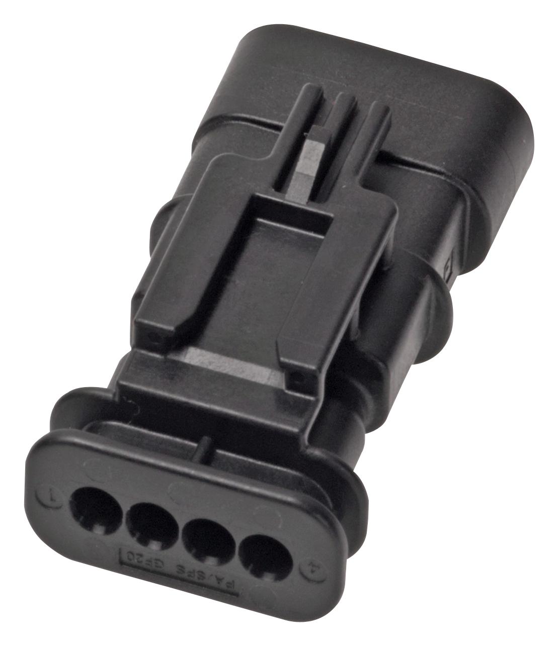 Molex/partner Stock 34899-4026 Automotive Housing, Plug, 4Pos, 500V