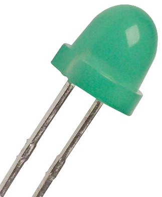 Broadcom Hlmp-3554 Led, 5mm, Green, 6.7Mcd, 569Nm