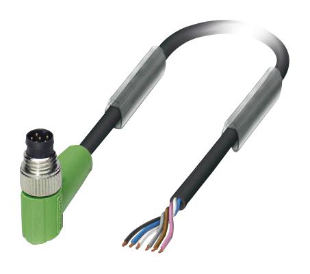 Phoenix Contact 1522147 Sensor Cord, 6P, M8 Plug-Free End, 1.5M