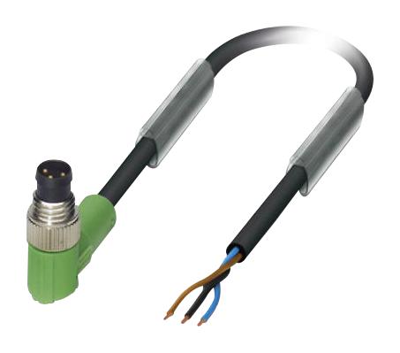 Phoenix Contact 1681693 Sensor Cord, 3P, M8 Plug-Free End, 1.5M