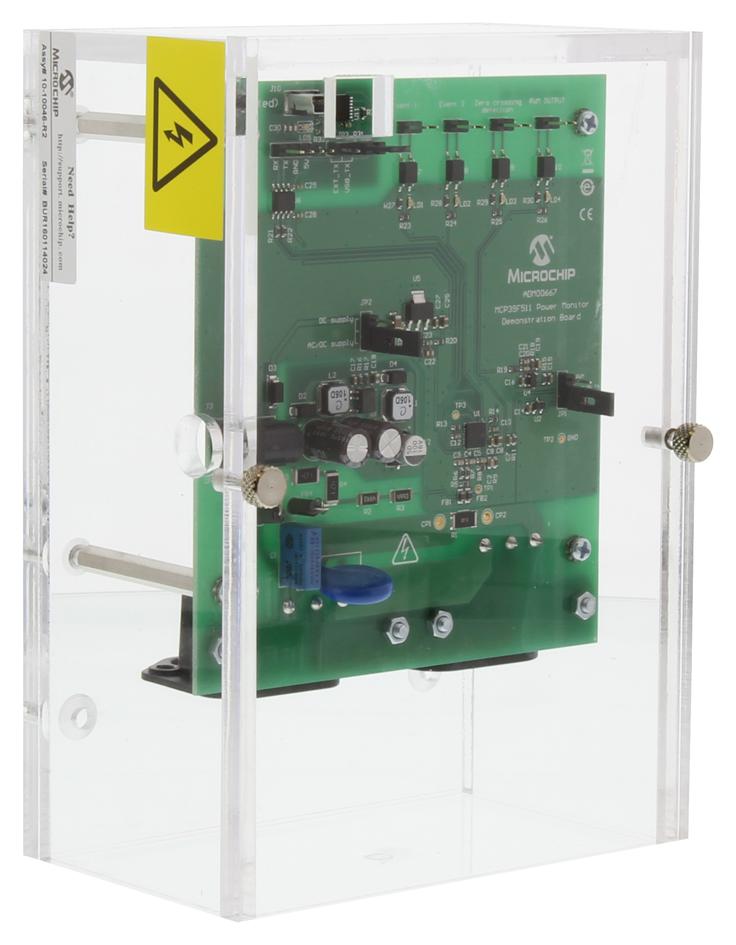 Microchip Technology Technology Adm00667 Demo Board, Power/energy Monitor