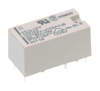 Panasonic De1A1B-L-12V Power Relay, Spst-No/nc, 12Vdc, 8A, Thd