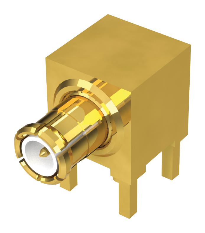 Samtec Mcx-P-P-H-Ra-Th1 Rf Coax Connector, Mcx, R/a Plug, Pcb