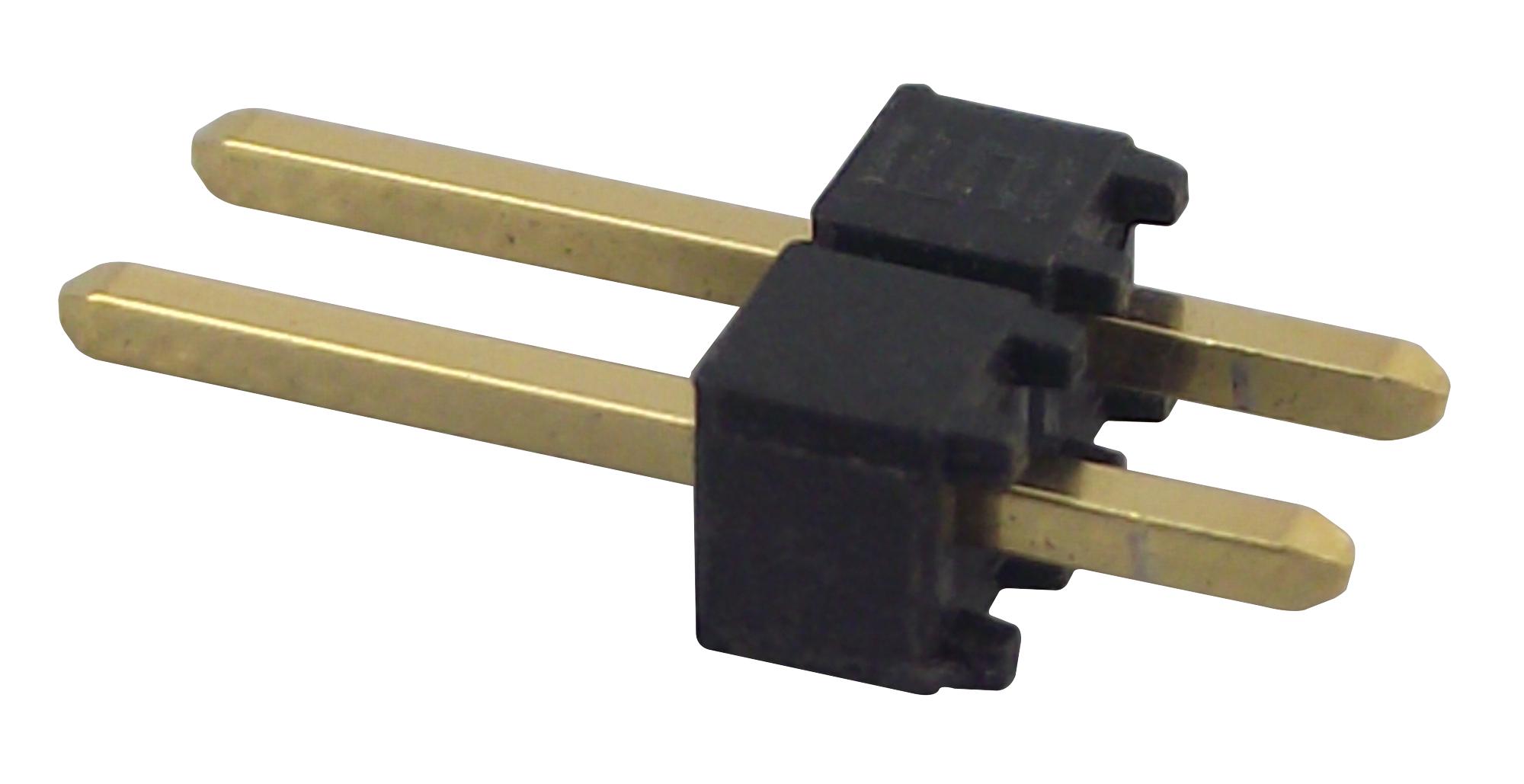 Samtec Tsw-102-08-F-S Connector, Header, 2Pos, 1Row, 2.54mm