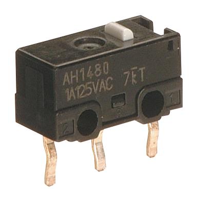 Panasonic Ah146061-A Microswitch, Plunger, Spdt, 0.1A, 125Vac