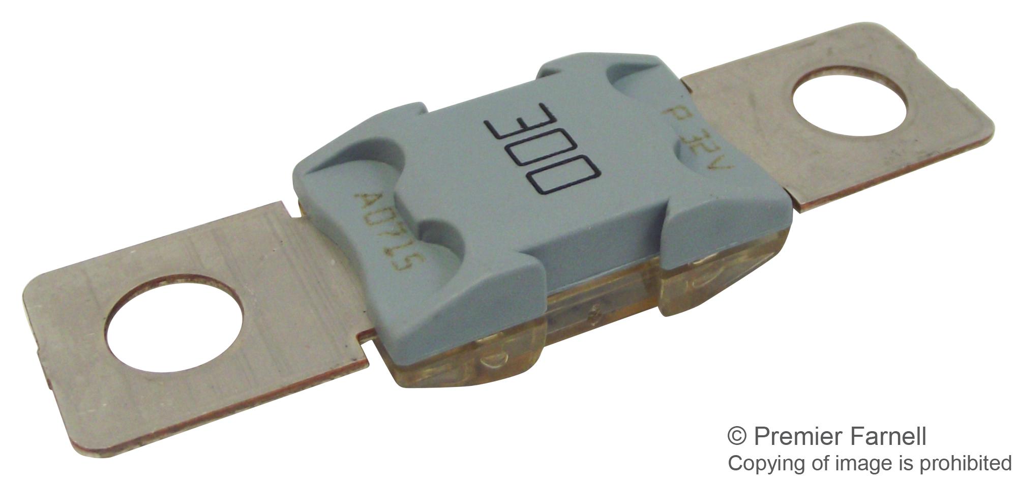 Littelfuse 153.5395.6301 Automotive Fuse, Slow Blow, 300A, 32V