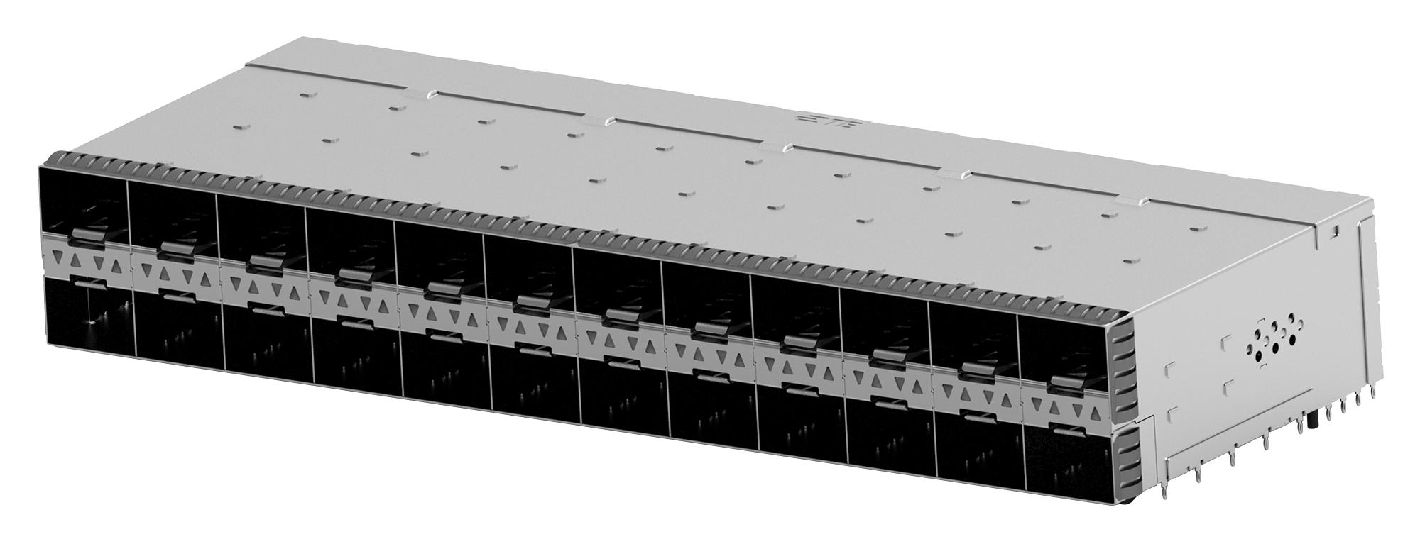 Te Connectivity/partner Stock 2288172-6 Cage Conn, Zsfp, 2X12 Stacked, Press Fit