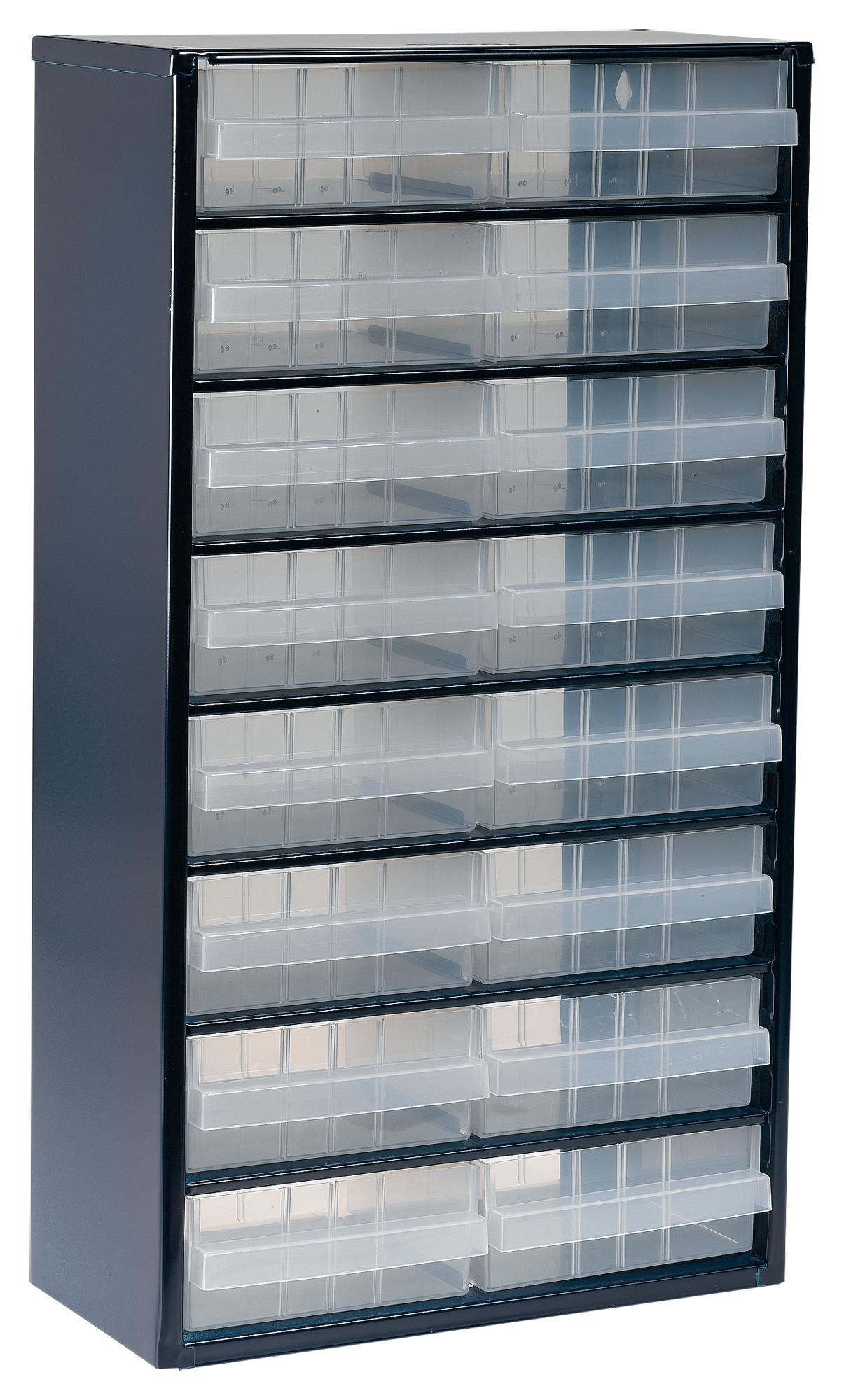 Raaco 137423 Cabinet, Storage, 16 Drawer, Steel