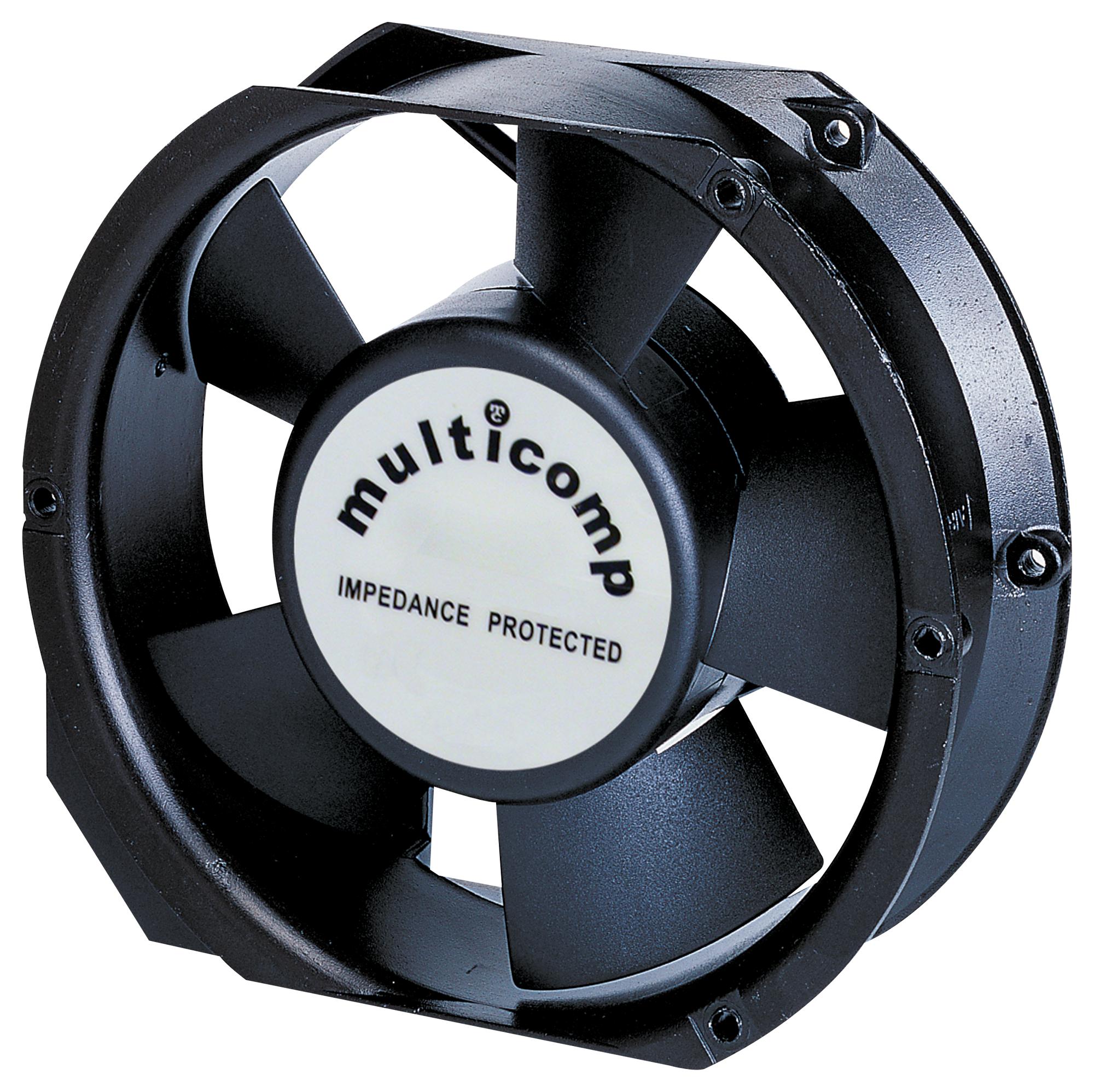 Multicomp Mc21672 Axial Fan, 171.5mm, 240V, 239Cfm, 58Dba