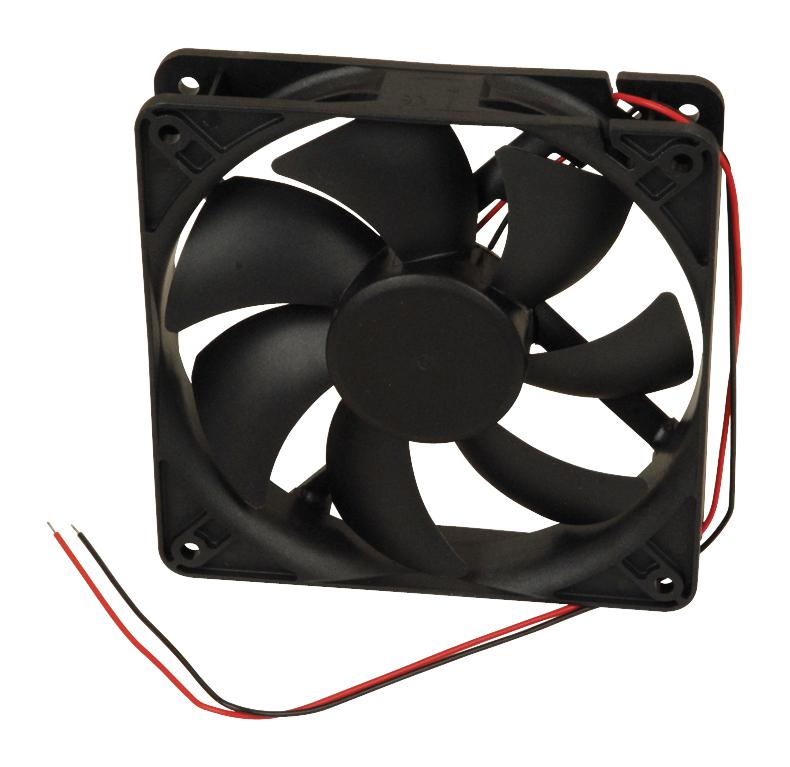 Multicomp Mc36273 Axial Fan, 120mm, 12V, 108.2Cfm, 44.5Dba