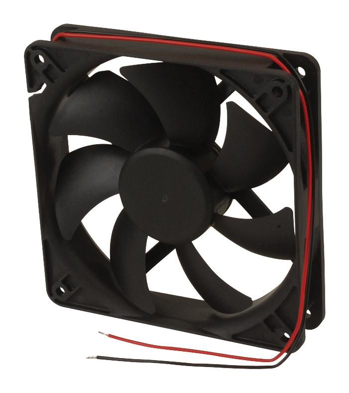 Multicomp Mc36275 Axial Fan, 120mm, 24V, 108.2Cfm, 44.5Dba