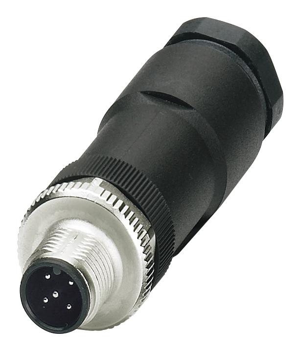 Phoenix Contact 1404417 Sensor Connector, M12, Plug, 5Pos