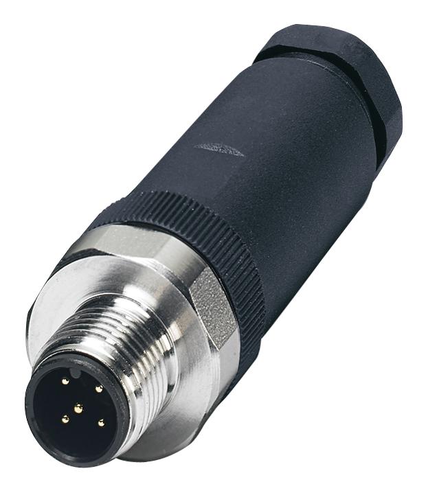 Phoenix Contact 1553190 Sensor Connector, M12, Plug, 5Pos