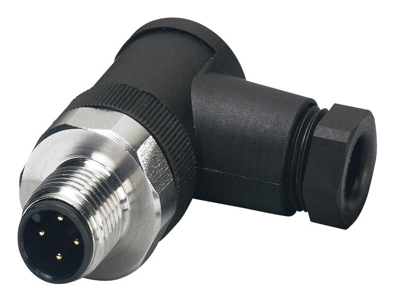 Phoenix Contact 1553200 Sensor Connector, M12, Plug, 4Pos