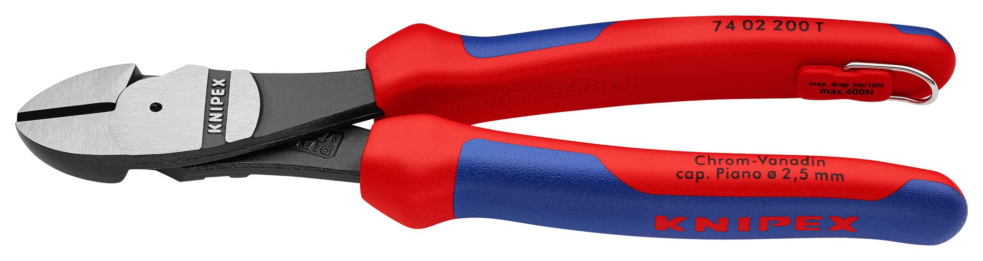 Knipex 74 02 200 T Diagonal Cutter, 200mm