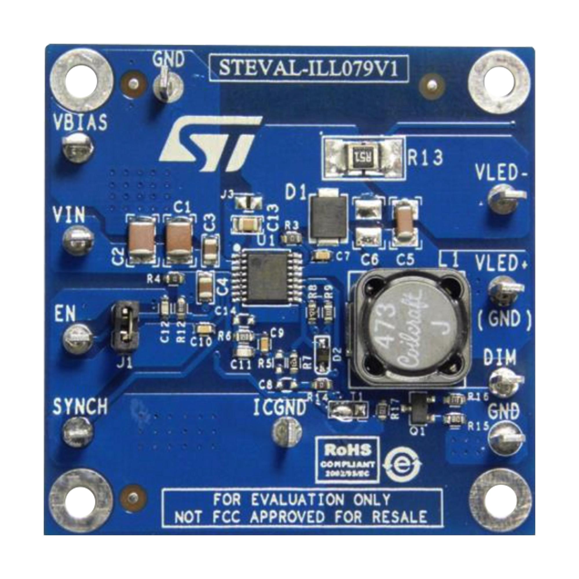 STMicroelectronics Steval-Ill079V1 Eval Board, Led6000 Led Driver