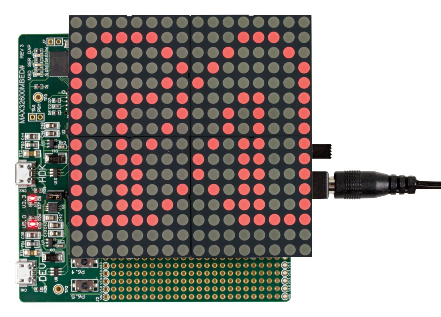 Analog Devices Maxrefdes99# Board, Arduino Display Driver Shield