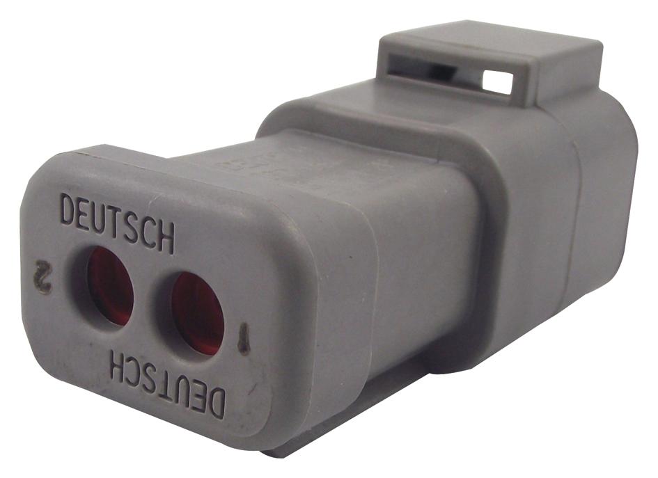 Deutsch Connectors / Te Connectivity Dtp04-2P-E003 Automotive Housing, Rcpt, 2Pos, 25A