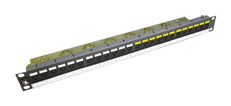 Molex Ces Pid-00141 Patch Panel, 24Ports, Cat6, 1U