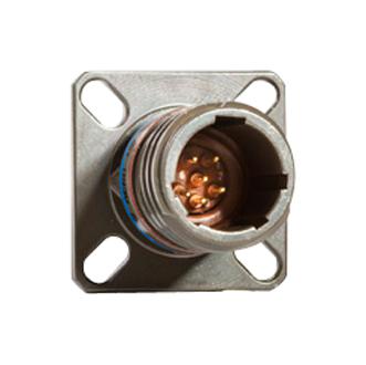 Aero Electric/conesys D38999/20Zb2Pn Circular Connector, Rcpt, 11-2, Wall Mount