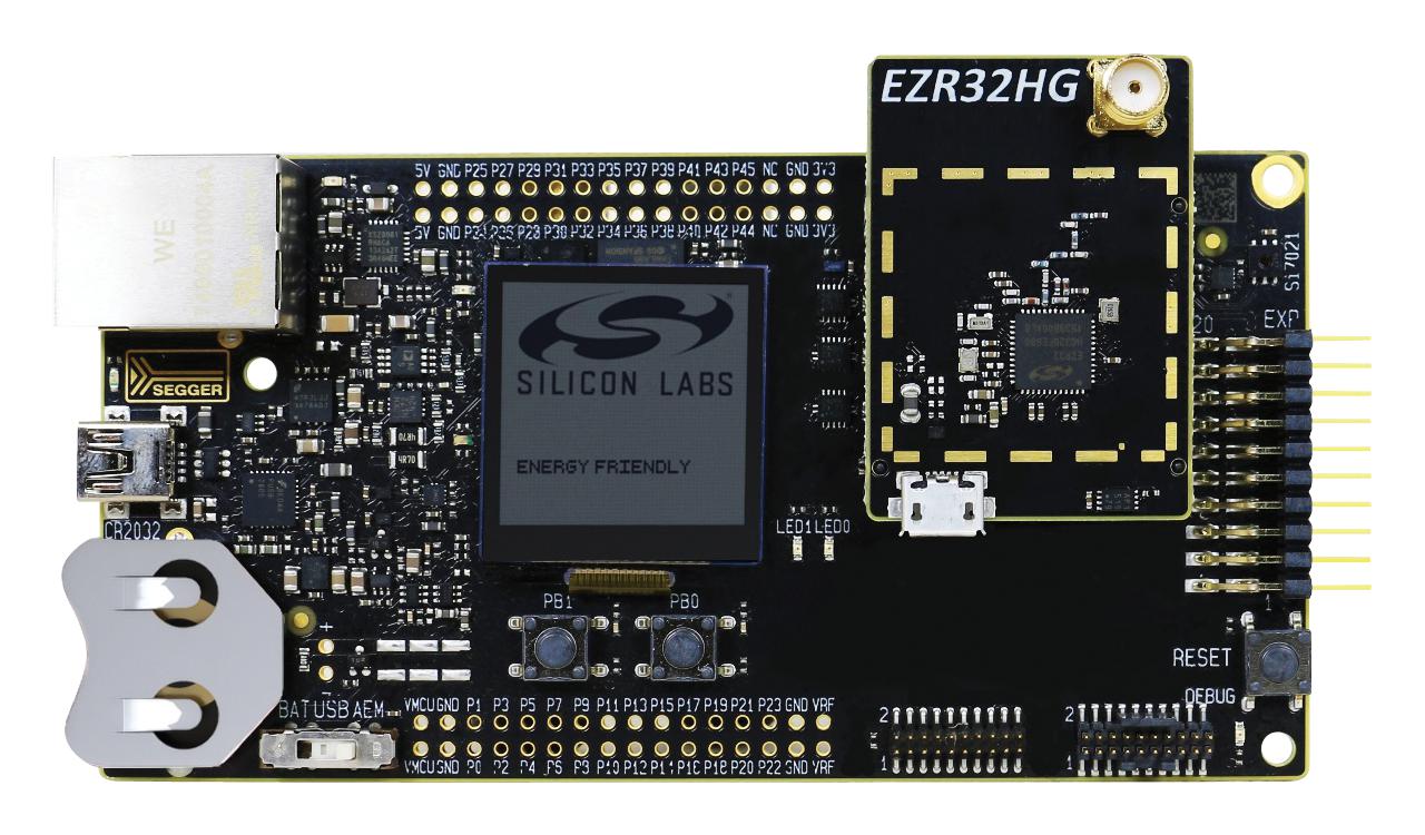 Silicon Labs Slwstk6244A Ezr32Hg Evaluation Kit, 169Mhz, +20Dbm