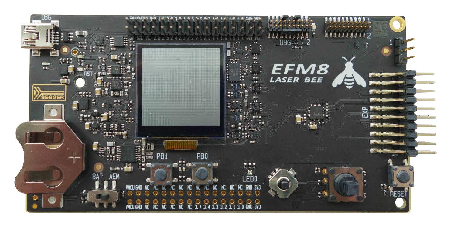 Silicon Labs Slstk2030A Evaluation Board, Laser Bee Mcu