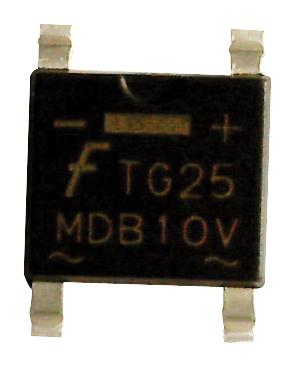 Onsemi Mdb10Sv Bridge Rectifier Diode, 1-Ph, 1.2A, 1Kv