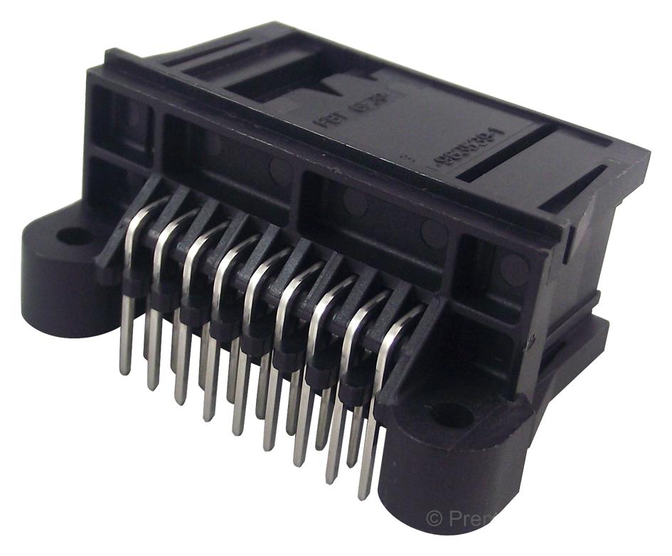 Amp Connectors / Te Connectivity 1-963539-2 Automotive Conn, R/a Hdr, 18Pos, Solder