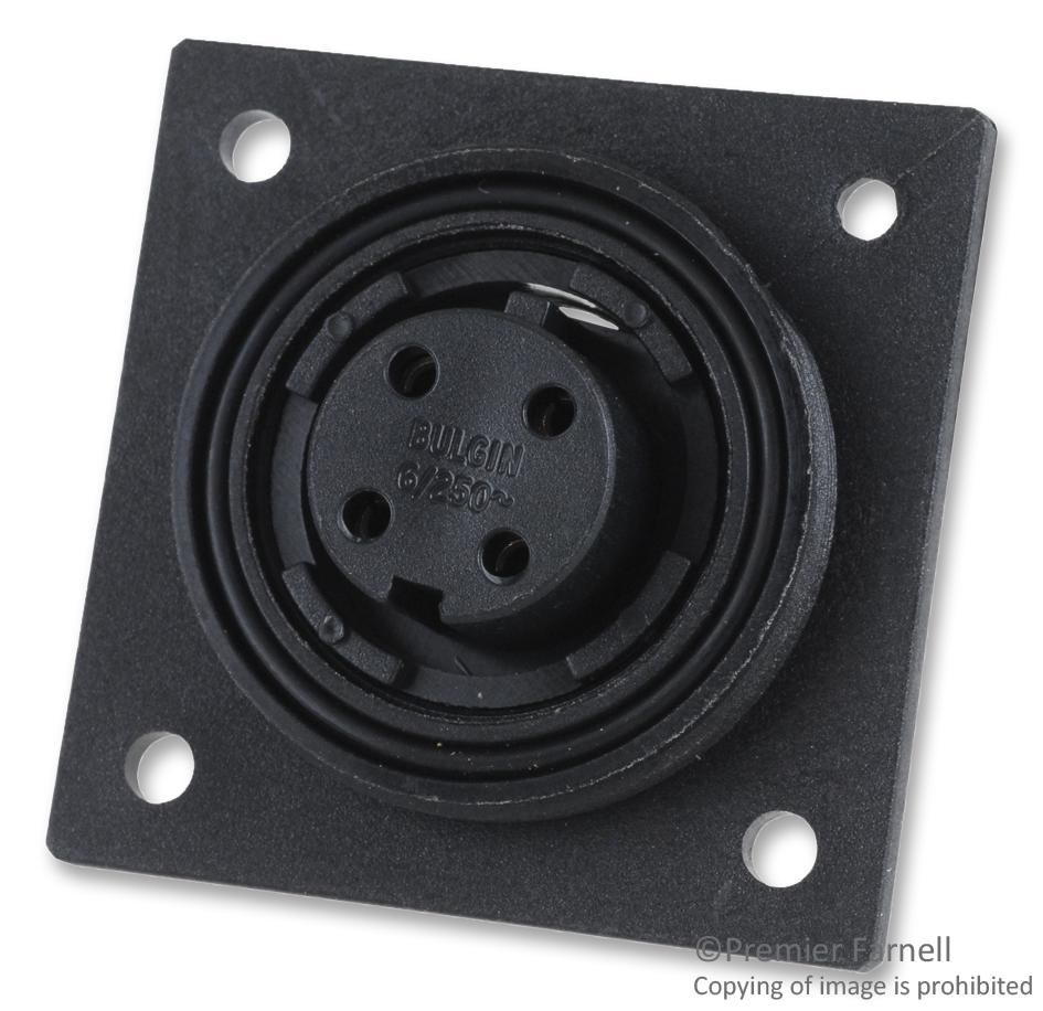 Bulgin/partner Stock Px0766/s Circular Connector, 4Pos