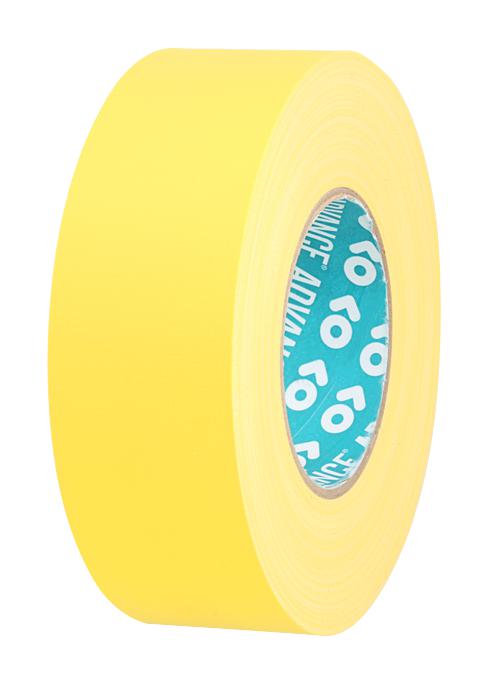 Advance Tapes At159 Yellow 50M X 25mm Tape, Pe Cloth, 50M X 25mm