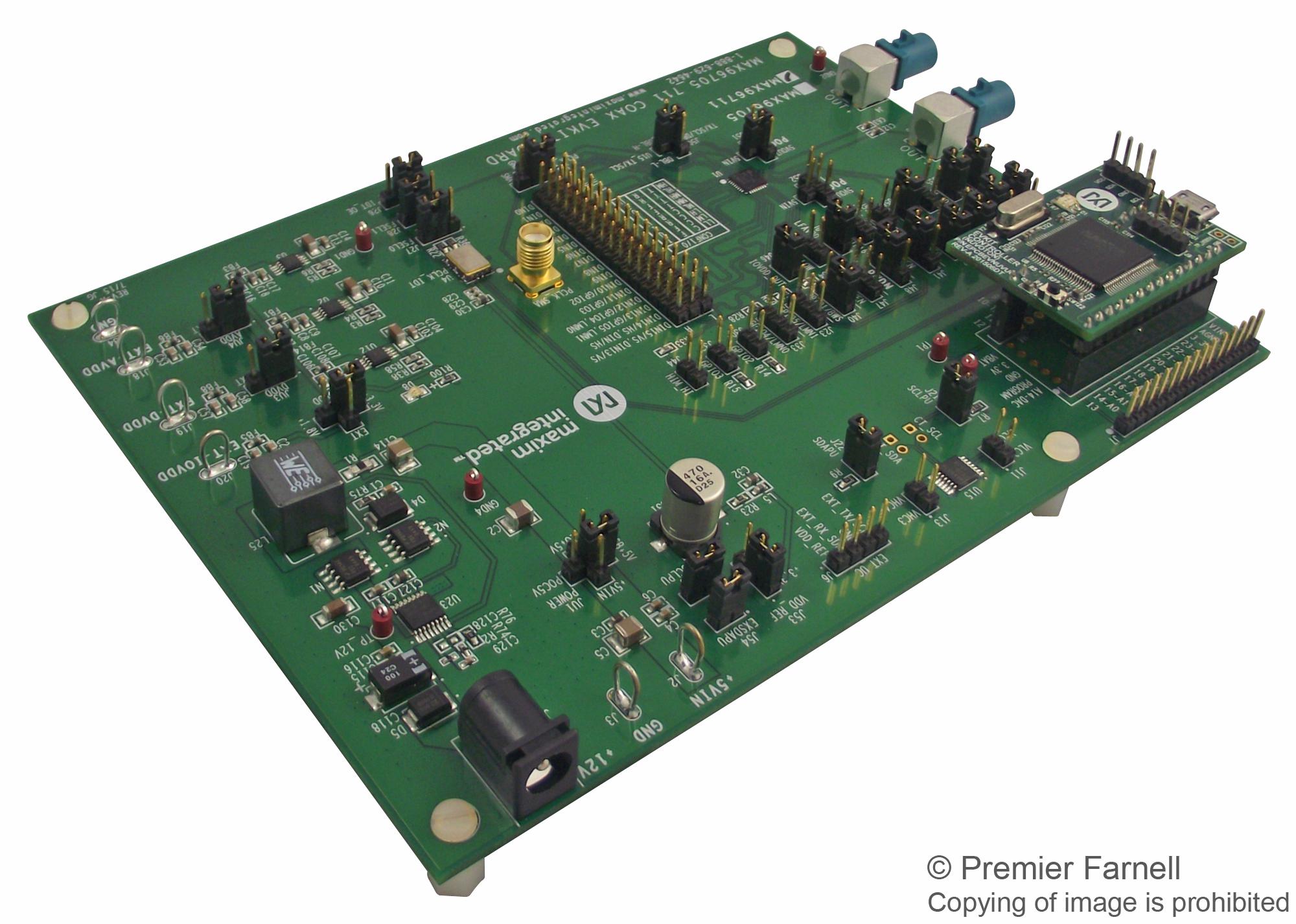 MAX96711COAXEVKIT Analog Devices, Evaluation Kit, GMSL Deserializers