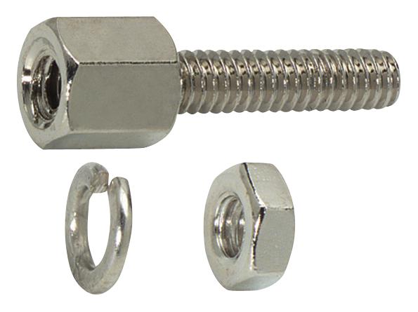 L-Com Sdg450Xs Hex Jack Screw, 4-40 Unc-2A, 11.43mm