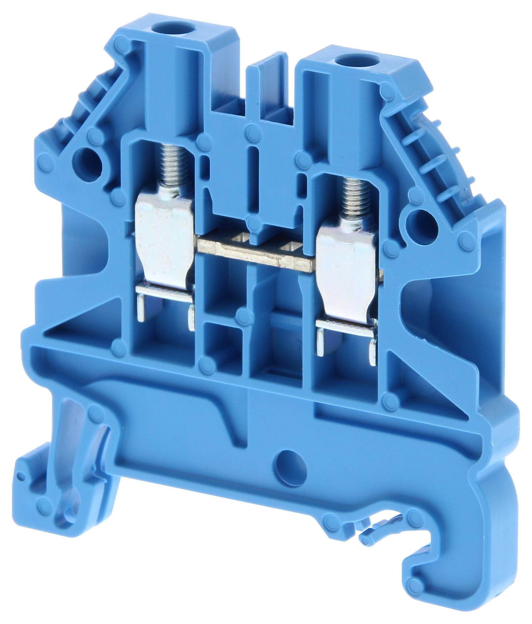 Omron Industrial Automation Xw5T-S4.0-1.1-1Bl Terminal Block, Din Rail, 2Pos, 10Awg