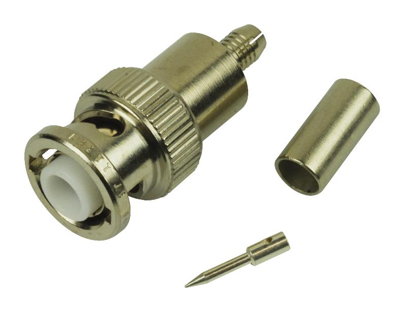 Kings Kv59-37 Rf Connector, Mhv, Straight Plug, Cable