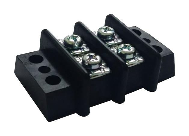 Multicomp Pro Mc001344 Terminal Block, Barrier, 2Pos, 10Awg