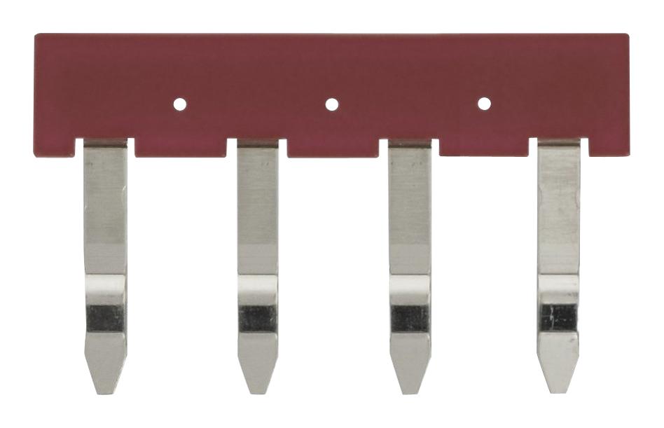 Omron Industrial Automation Pydn-7.75-040R Short Bar, Skt, 7.75mm, 4Pole, Red