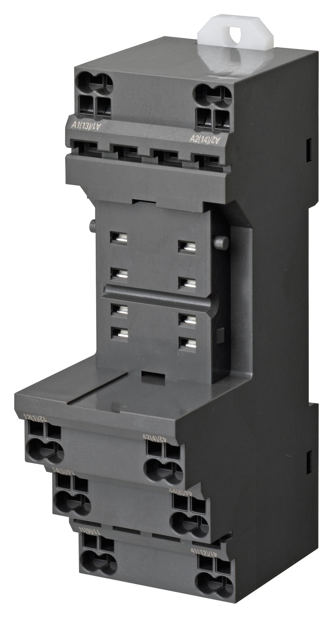 Omron Industrial Automation Pyf-08-Pu-L Relay Socket, 8Pos, Din Rail, Screw