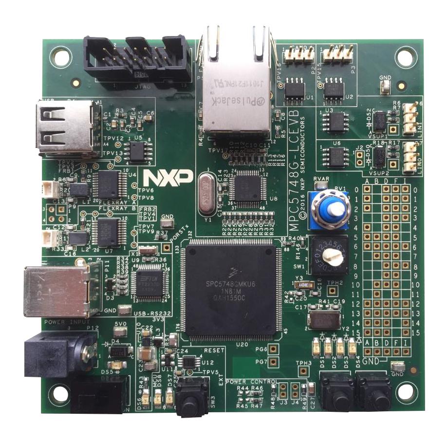 NXP Semiconductors Semiconductors Mpc5748G-Lcevb Evaluation Board, Mpc5748G 32Bit Mcu