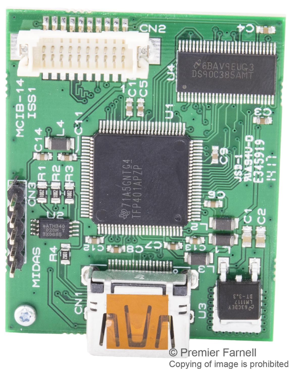 Midas Displays Mcib-14 Interface Board, Hdmi To Lvds