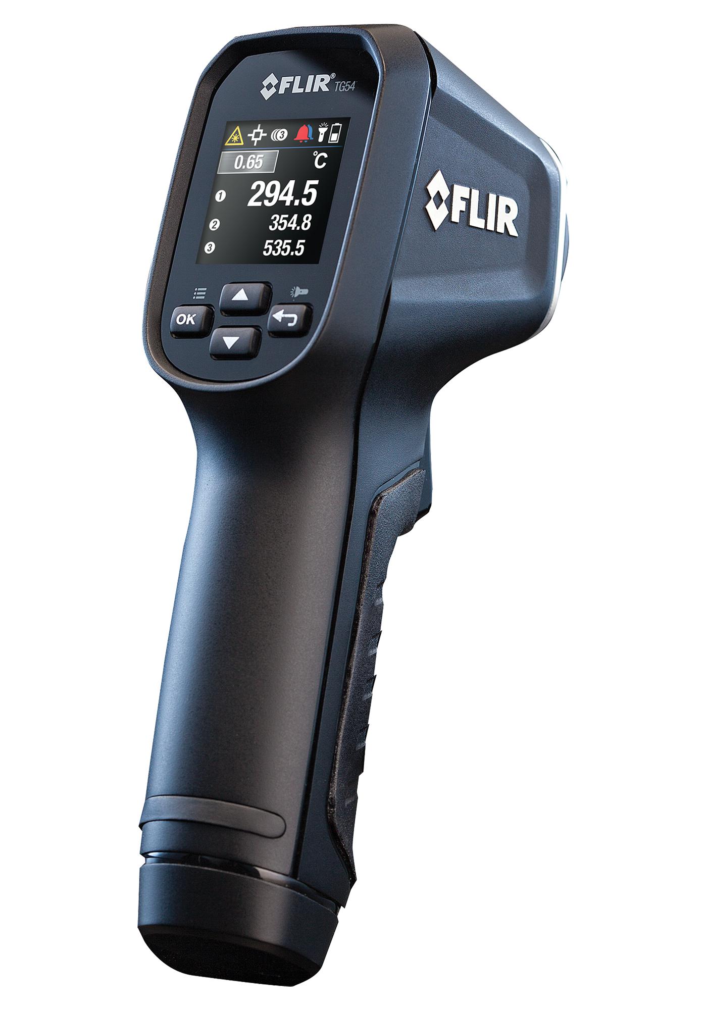 Flir Tg56 Infrared Thermometer, -30 To 650 Deg C