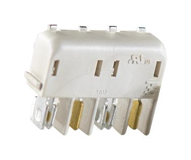 Te Connectivity 2213616-2 Connector, Rcpt, 4Pos, 1Row, 4mm