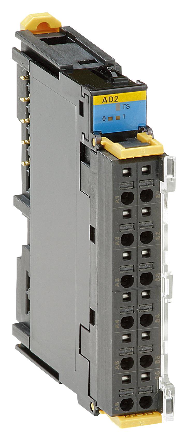 Omron Industrial Automation Grt1-Ad2 Analog I/p Unit, Current/volt, Slice I/o