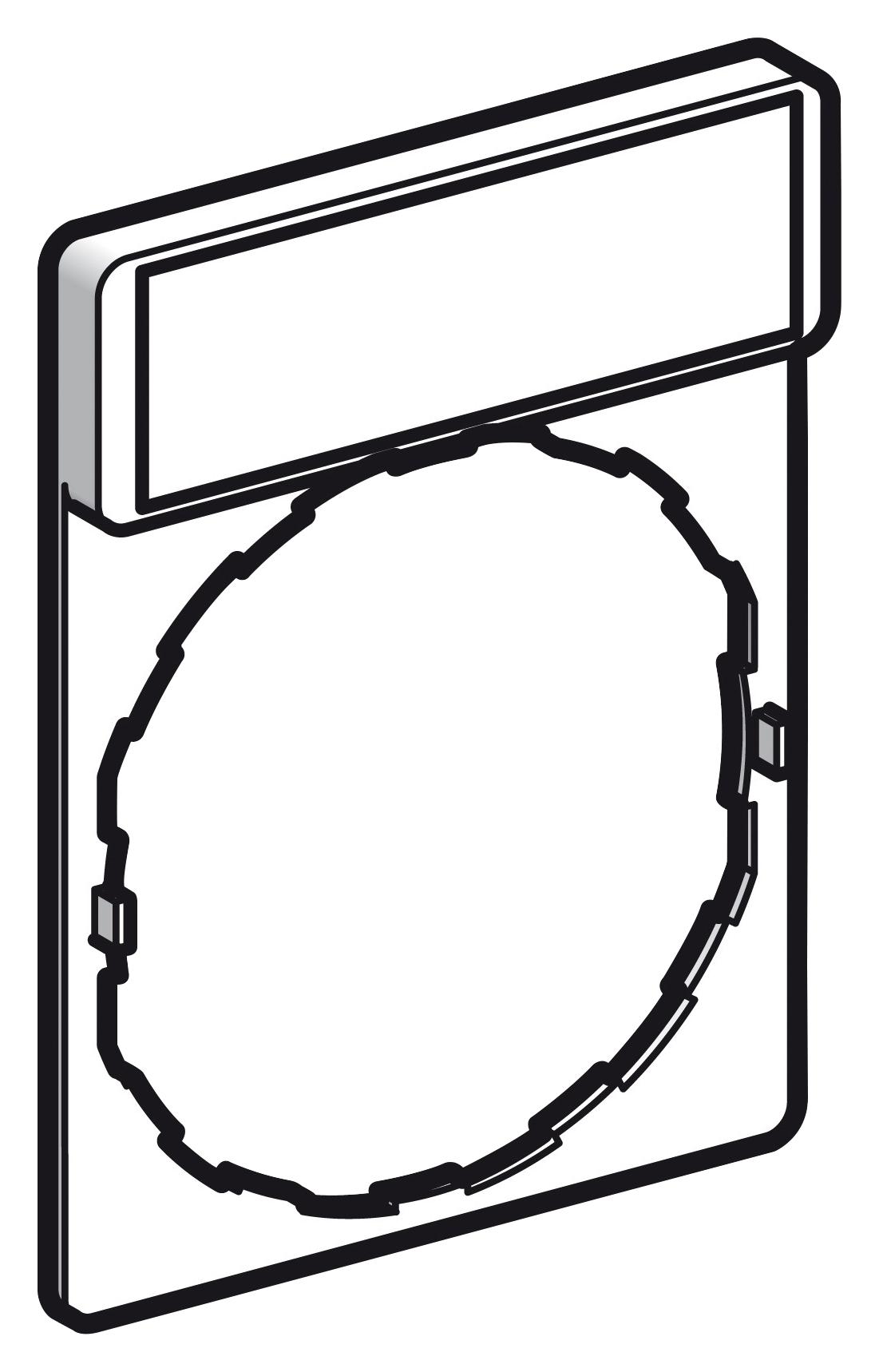 Schneider Electric Zby2306 Legend Holder, 30X40mm, Ctrl/signal Sys