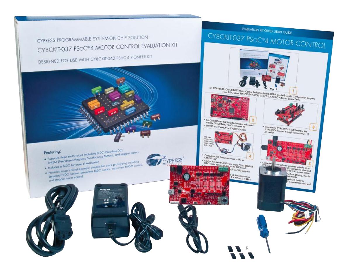 Infineon Cy8Ckit-037 Evaluation Board, Motor Control