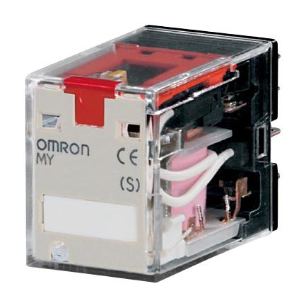 Omron Industrial Automation My4In 100/120Acs Relay, 4Pdt, 250Vac, 30Vdc, 5A