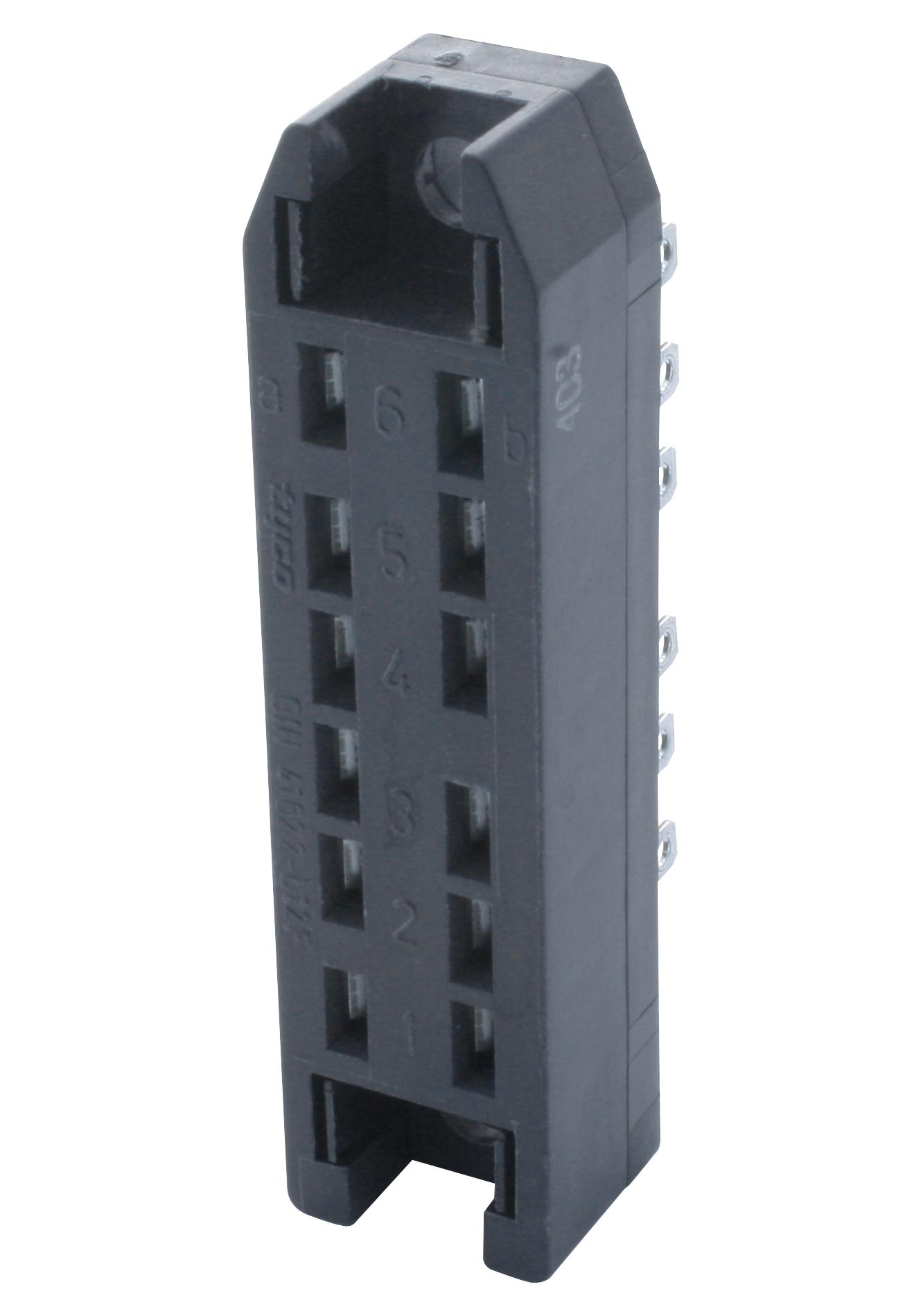 Te Connectivity/partner Stock 1393725-7 Connector, Rcpt, 30Pos, 3Row, Crimp