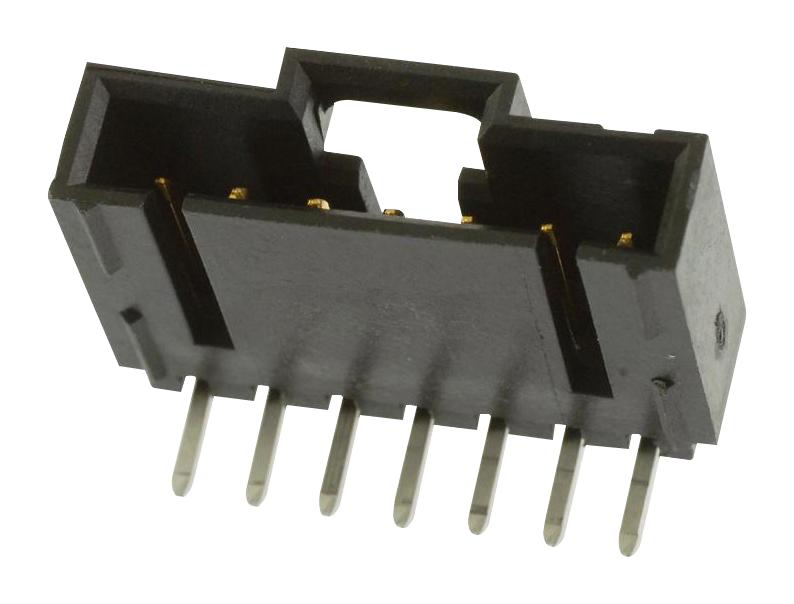 Molex 70553-0111 Wtb Connector, Header, 7Pos, 1Row, 2.54mm