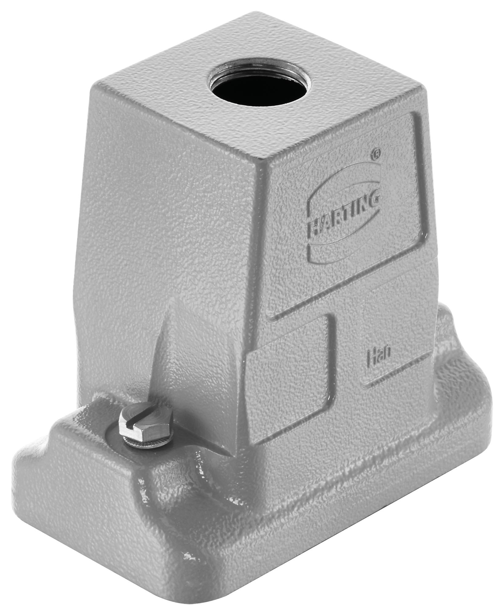 HARTING 19396060446 Hood, 180 Deg C, Size 6B, M25, Alum